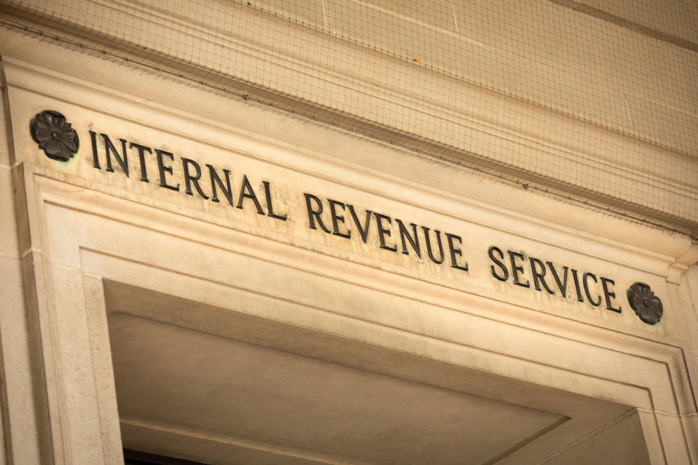 IRS Building Sign